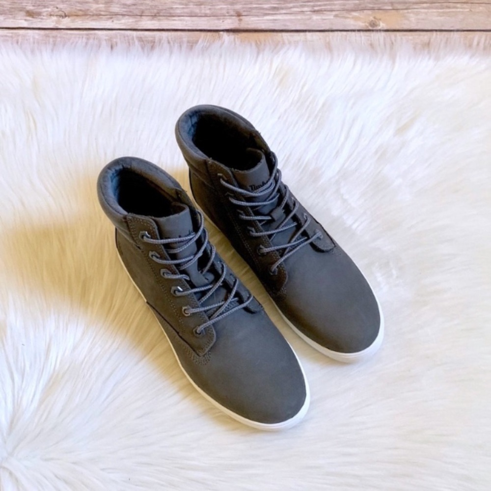 Timberland Medium Grey Dausette Sneaker Boots - Picture 4 of 7